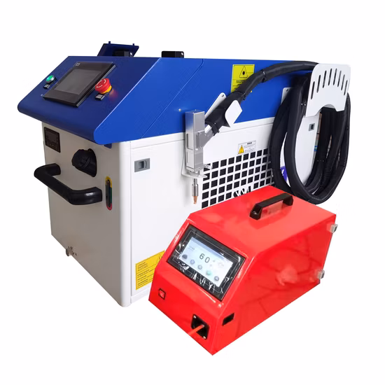 Système de soudage de tuyaux métalliques à 5 axes en acier inoxydable, Machine à souder Laser continue à Fiber optique 1000W 1500W