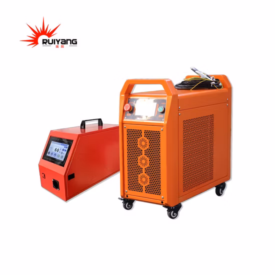 Système de soudage laser à fibre portatif avec 1500 W et bonne qualité